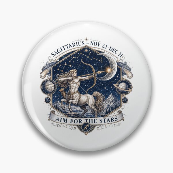 Item preview, Sagittarius Aim for the Stars T-Shirt designed and sold by Stickers Studio.