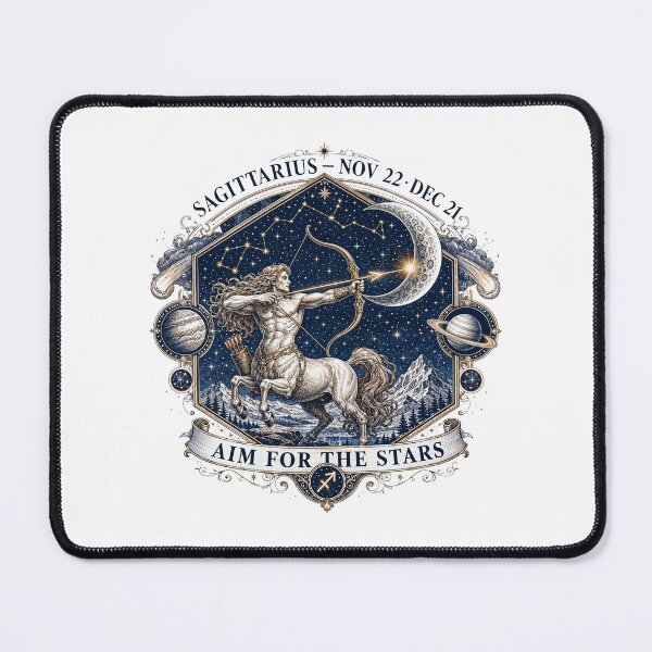Item preview, Sagittarius Aim for the Stars T-Shirt designed and sold by Stickers Studio.