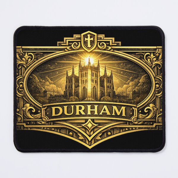 Item preview, deco style durham badge designed and sold by astriebatik.