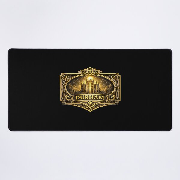 Item preview, deco style durham badge designed and sold by astriebatik.