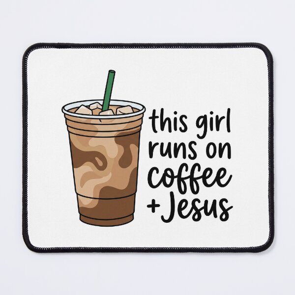 Item preview, Jesus and Coffee designed and sold by FlatInkStudio.