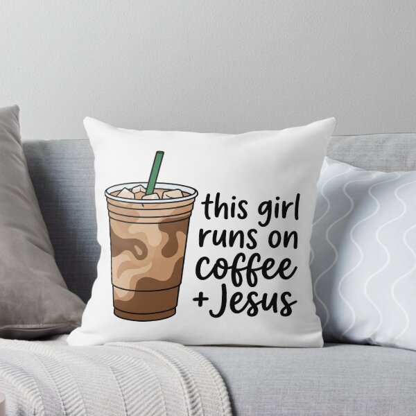 Item preview, Jesus and Coffee designed and sold by FlatInkStudio.