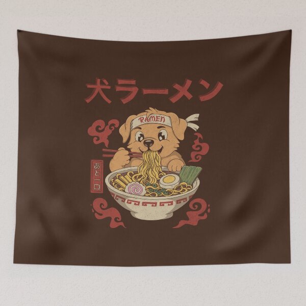 Item preview, Ramen Time Dog designed and sold by loobsart.