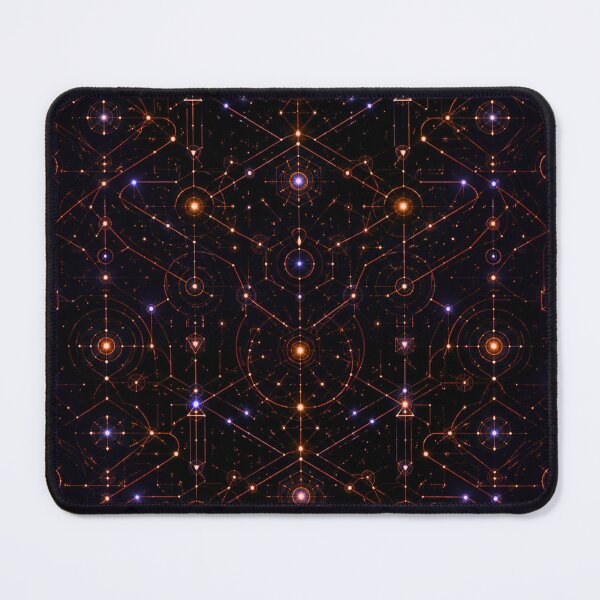 Item preview, Celestial Circuitry | Futuristic Sci-Fi Pattern designed and sold by IGLCreative.
