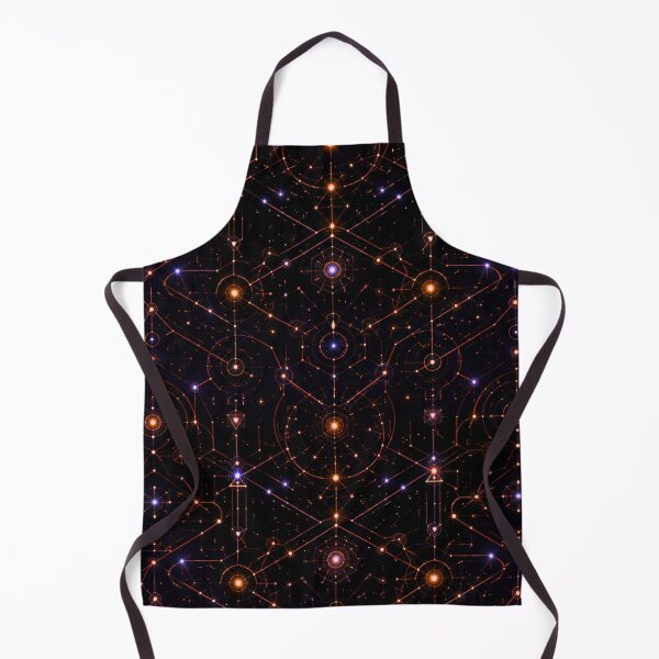 Item preview, Celestial Circuitry | Futuristic Sci-Fi Pattern designed and sold by IGLCreative.