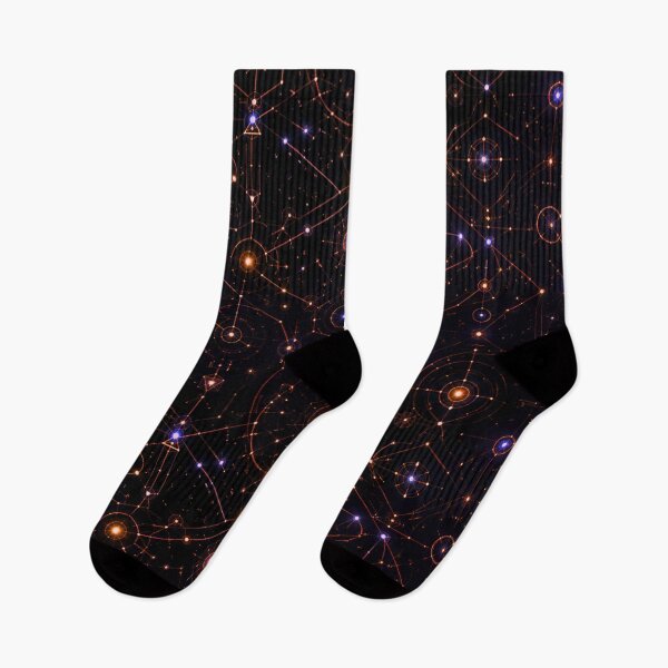 Item preview, Celestial Circuitry | Futuristic Sci-Fi Pattern designed and sold by IGLCreative.