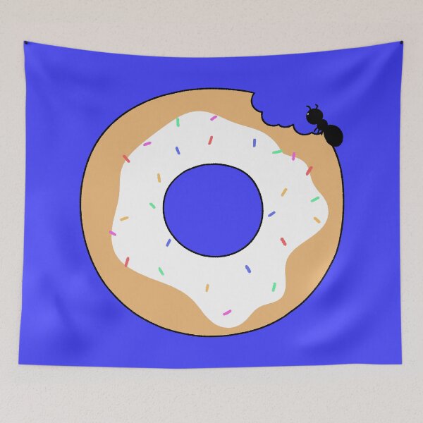 Item preview, Funny Ant Eating Glazed Donut with Sprinkles designed and sold by ubborn.