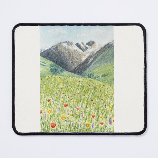 Item preview, Where Wildflowers Meet the Mountains designed and sold by MiniRadiance.