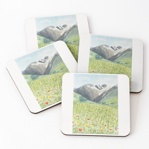 Item preview, Where Wildflowers Meet the Mountains designed and sold by MiniRadiance.