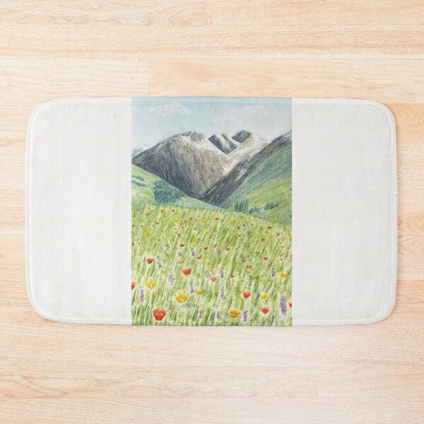 Item preview, Where Wildflowers Meet the Mountains designed and sold by MiniRadiance.