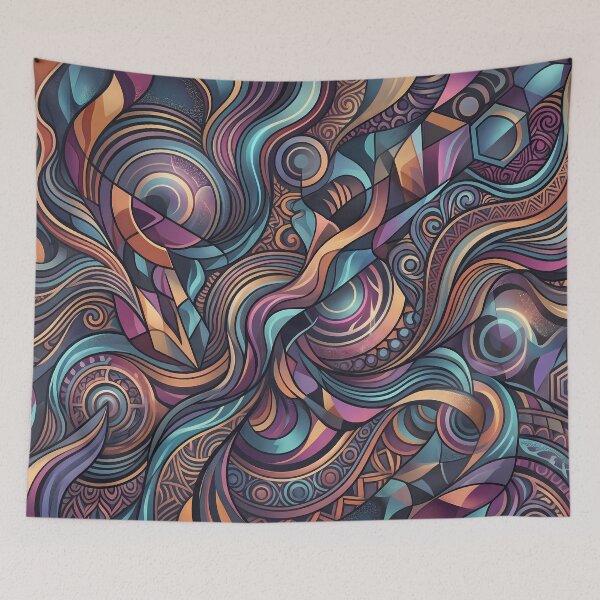 Item preview, Forms Lines Geometric Patterns Modern Aesthetics Timeless Design designed and sold by ART ATTACK ZONE.