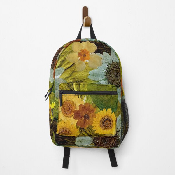 Item preview, Mary's Sunflower (Vintage Pressed Wildflowers Pattern) | Monica Rhodes designed and sold by Rhodes Shop.