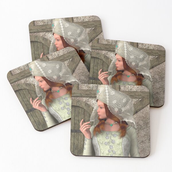 Item preview, Vintage Medieval Princess Renaissance Art designed and sold by Vac1.