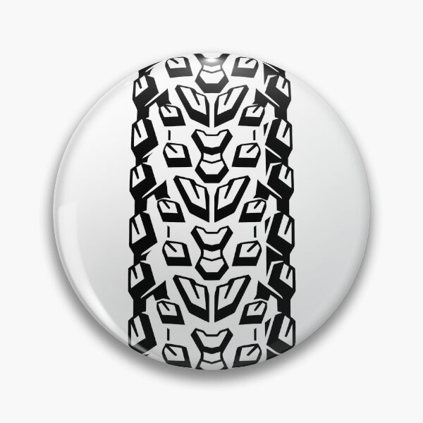Item preview, Mountain bike tire tread pattern vertical – MTB downhill & gravel lifestyle design designed and sold by Fuechse.