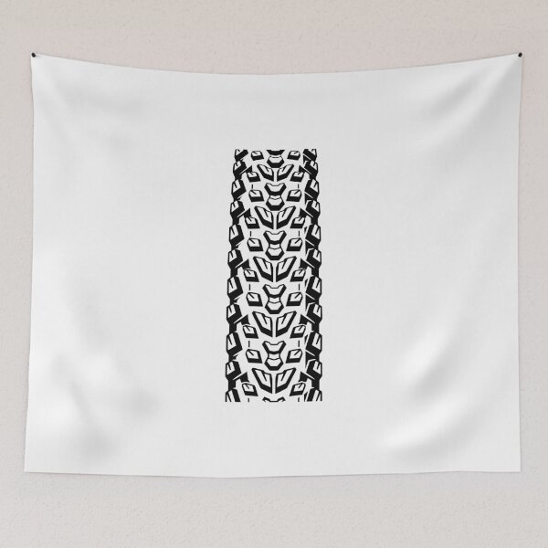 Item preview, Mountain bike tire tread pattern vertical – MTB downhill & gravel lifestyle design designed and sold by Fuechse.