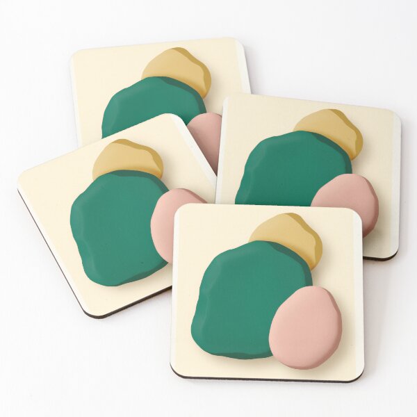Item preview, Minimalist Abstract Organic Shapes in Earth Tones designed and sold by NicoVeithen.
