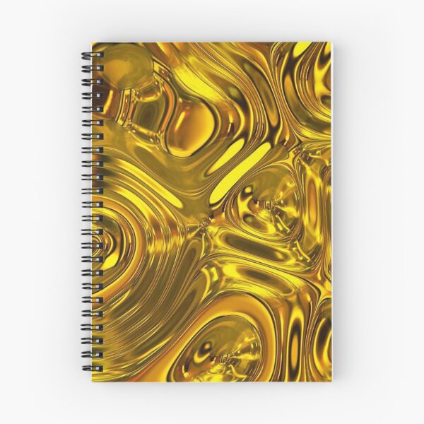 Item preview, Liquid Gold Abstract Texture - Luxurious Molten Metal Flow designed and sold by LYAN-STORE.