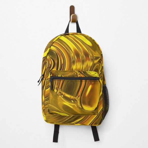 Item preview, Liquid Gold Abstract Texture - Luxurious Molten Metal Flow designed and sold by LYAN-STORE.