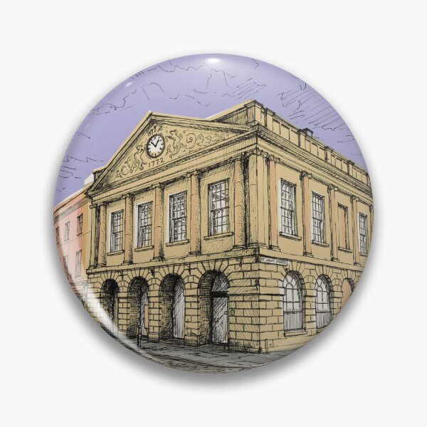 Item preview, Original pen and ink watercolour of Devizes building designed and sold by KALEIDOSCOPE UK.