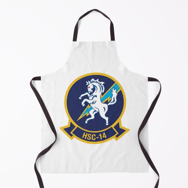 Item preview, Emblem of Helicopter Sea Combat Squadron 14 (HSC-14) "Chargers" designed and sold by CharlieDesings.
