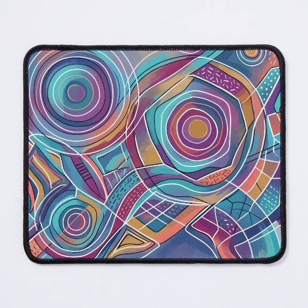 Item preview, Fantasy Geometric Patterns Modern Aesthetics Timeless Design designed and sold by ART ATTACK ZONE.