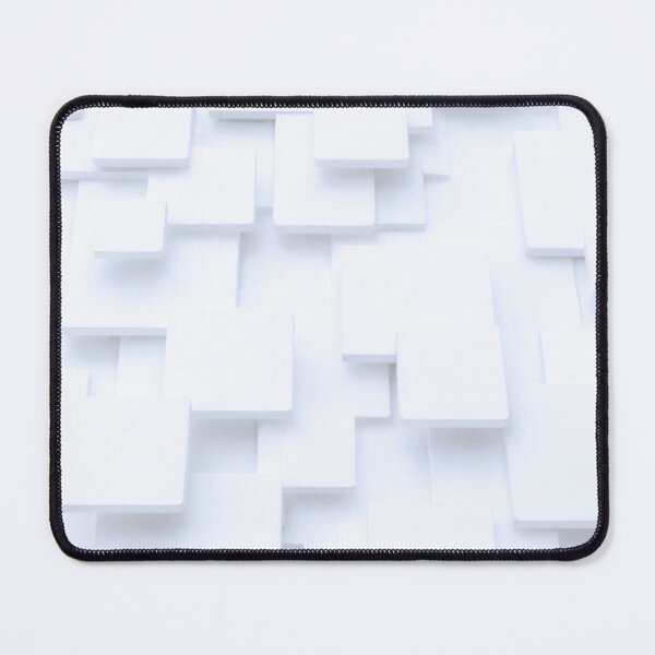Item preview, Floating White Tiles | Minimal Futuristic Abstract Pattern designed and sold by IGLCreative.