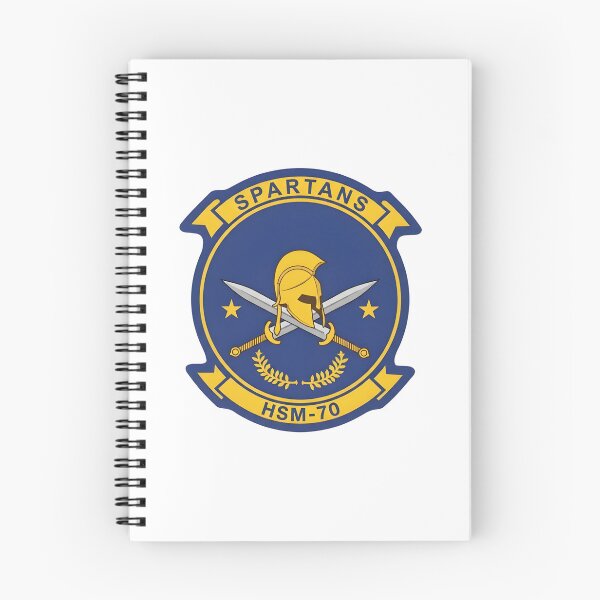 Item preview, Emblem of Helicopter Maritime Strike Squadron 70 (HSM-70) "Spartans" designed and sold by CharlieDesings.