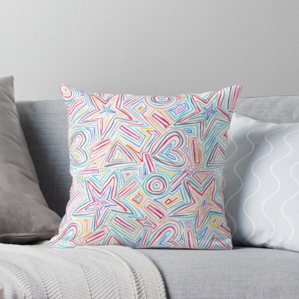 Item preview, Abstract stars and hearts 1 (white background) designed and sold by MentaLee.