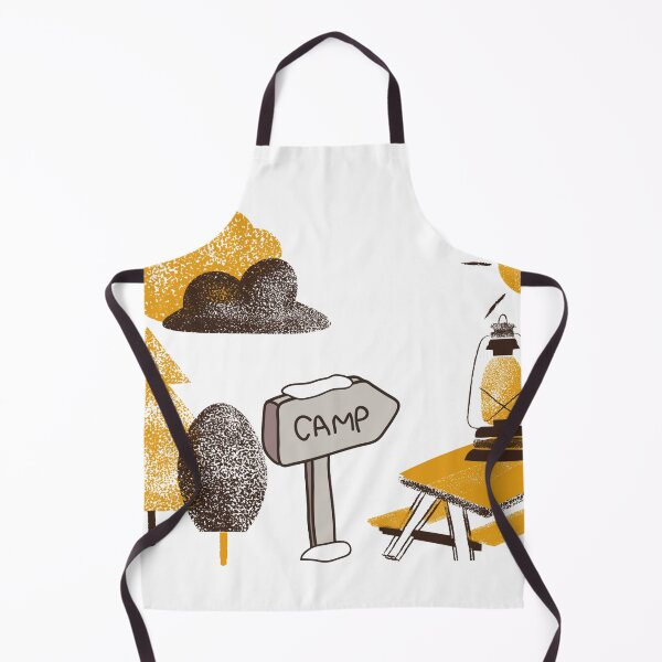 Item preview, Cozy Camping Adventure Nature Illustration designed and sold by altanduranstudio.