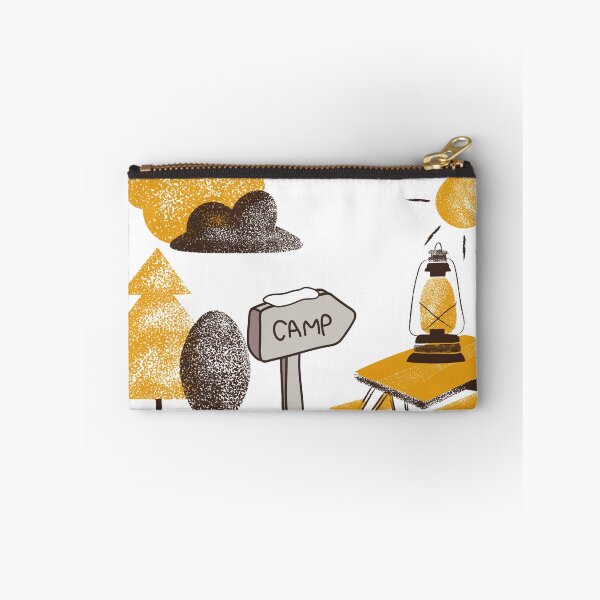 Item preview, Cozy Camping Adventure Nature Illustration designed and sold by altanduranstudio.