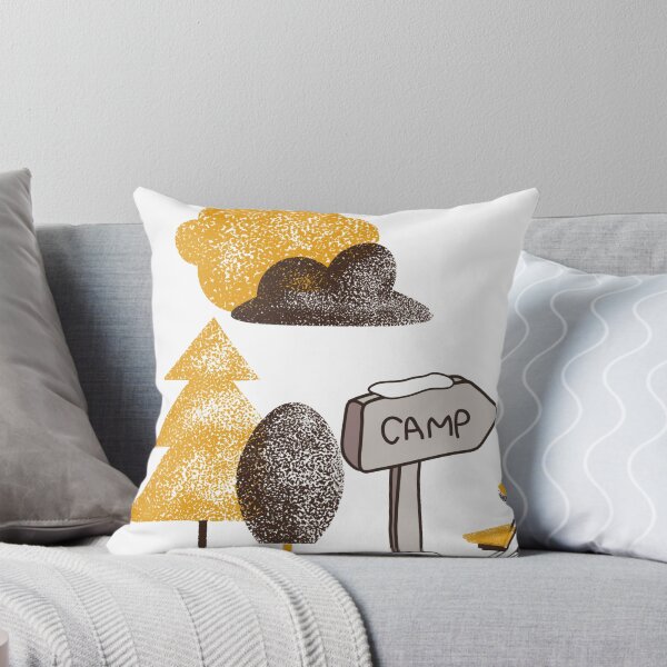 Item preview, Cozy Camping Adventure Nature Illustration designed and sold by altanduranstudio.