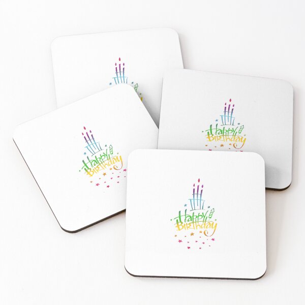 Item preview, Happy Birthday (Colorful) designed and sold by Pencil & Pixel.