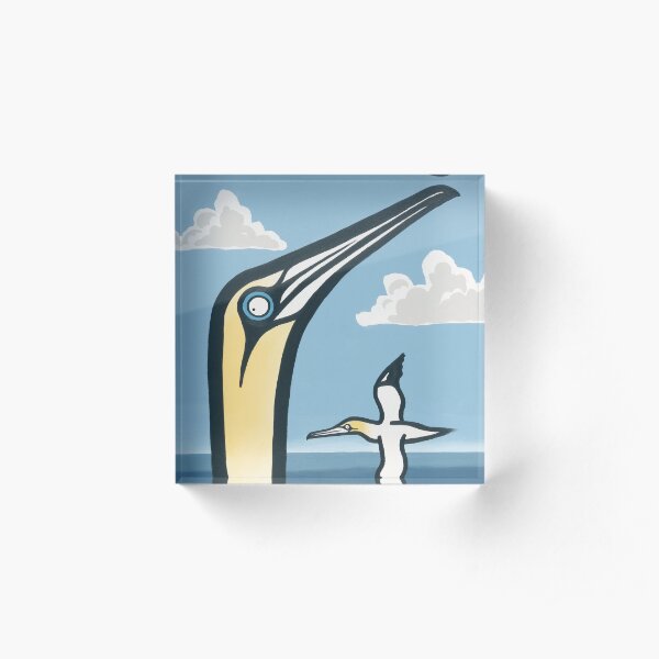 Gannet Acrylic Block