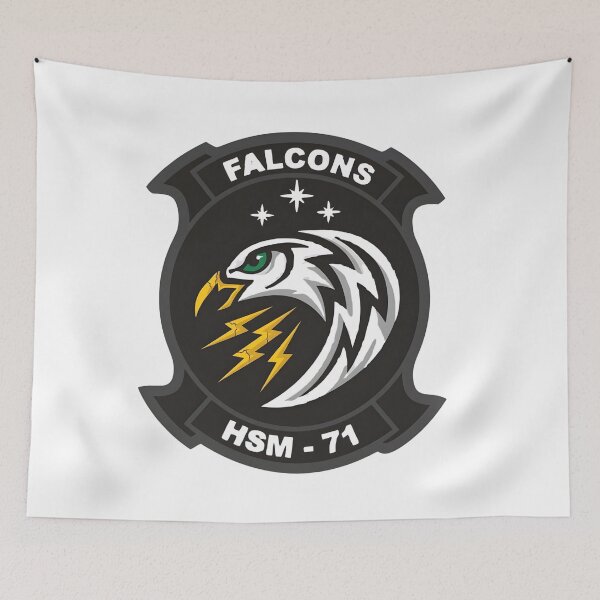 Item preview, Emblem of Helicopter Maritime Strike Squadron 71 (HSM-71) "Raptors" designed and sold by CharlieDesings.