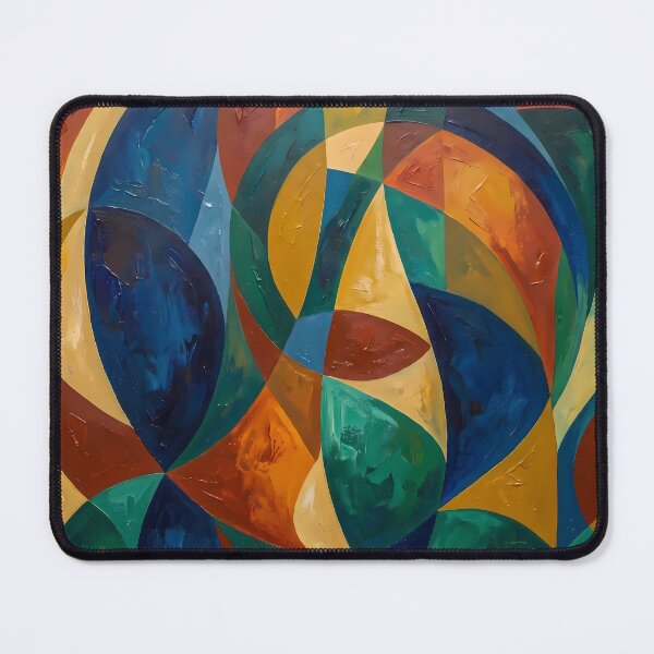 Item preview, Yellow Blue Green Red Modern Aesthetics Timeless Design designed and sold by ART ATTACK ZONE.