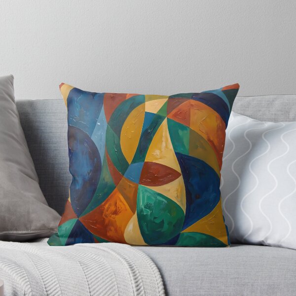 Item preview, Yellow Blue Green Red Modern Aesthetics Timeless Design designed and sold by ART ATTACK ZONE.
