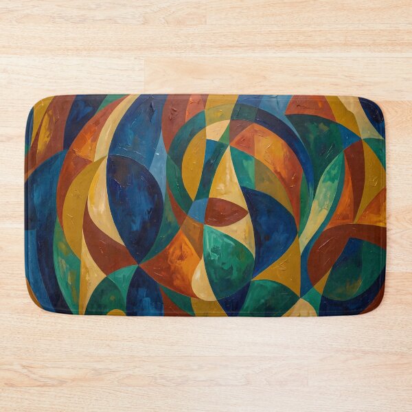 Item preview, Yellow Blue Green Red Modern Aesthetics Timeless Design designed and sold by ART ATTACK ZONE.