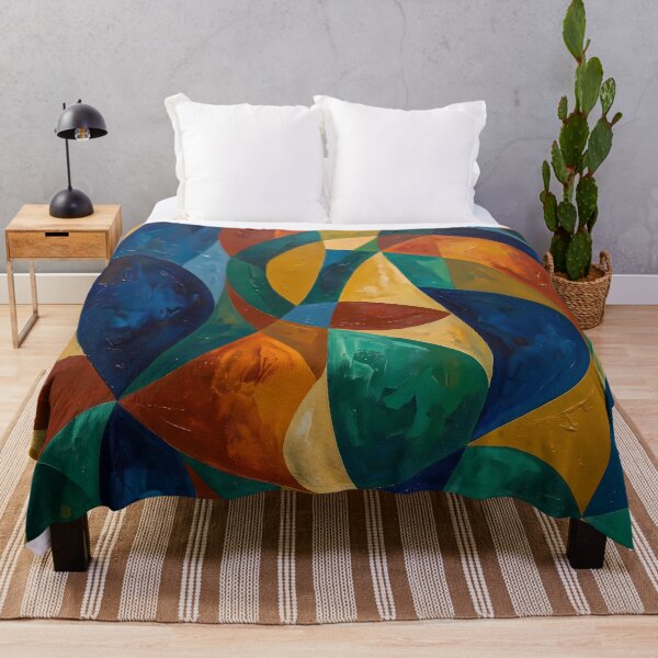 Item preview, Yellow Blue Green Red Modern Aesthetics Timeless Design designed and sold by ART ATTACK ZONE.