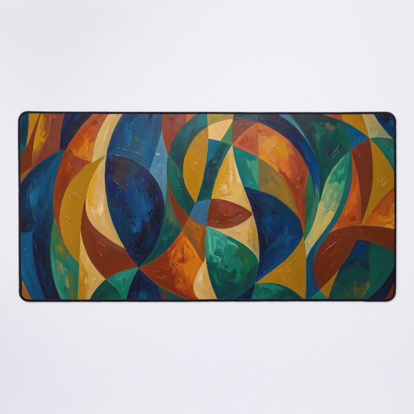 Item preview, Yellow Blue Green Red Modern Aesthetics Timeless Design designed and sold by ART ATTACK ZONE.