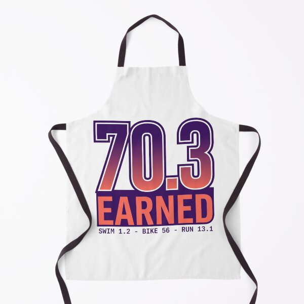Item preview, 70.3 Earned Half Iron Distance Triathlon Finisher Swim Bike Run Design designed and sold by Triathlongram.