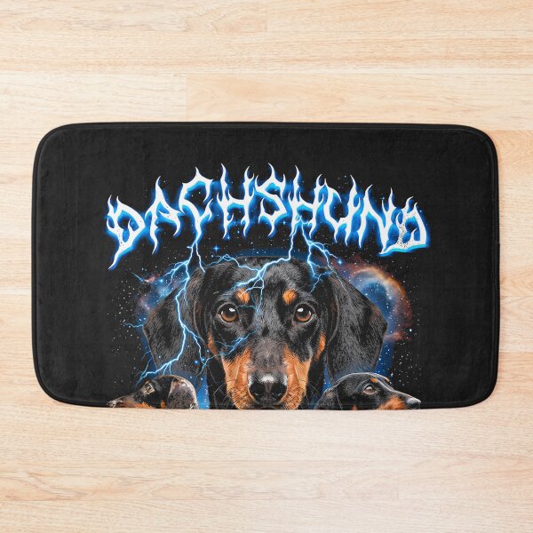 Item preview, Dachshund Vintage 90s Heavy Metal Style Dog Lover Dachshund designed and sold by CriseldaBruning.