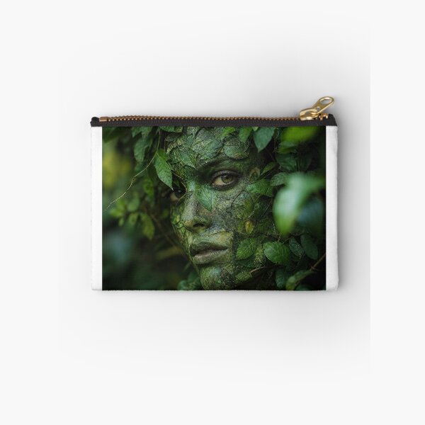 Item preview, Leafborn — Photoreal Portrait of Human‑Foliage Camouflage designed and sold by Jandedan.