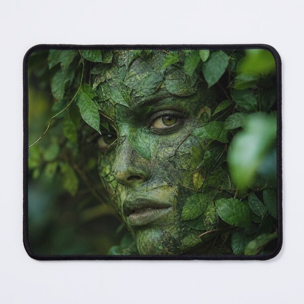 Item preview, Leafborn — Photoreal Portrait of Human‑Foliage Camouflage designed and sold by Jandedan.