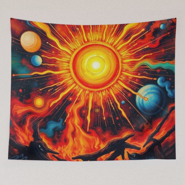 Item preview, Galactic Sun with Planets designed and sold by RAISC.