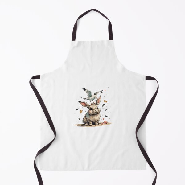 Item preview, Beach Bunny with Seagull designed and sold by AQUILAKREO.