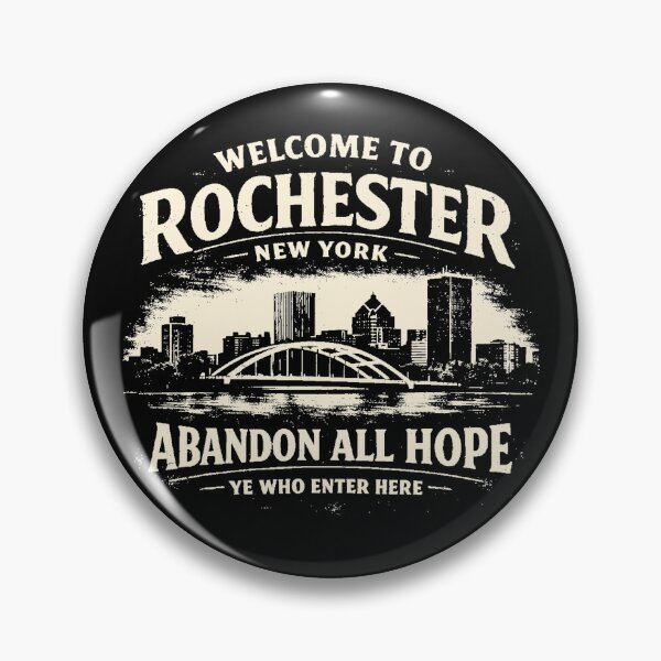 Item preview, Rochester New York - Abandon All Hope designed and sold by Flower City Fallout.