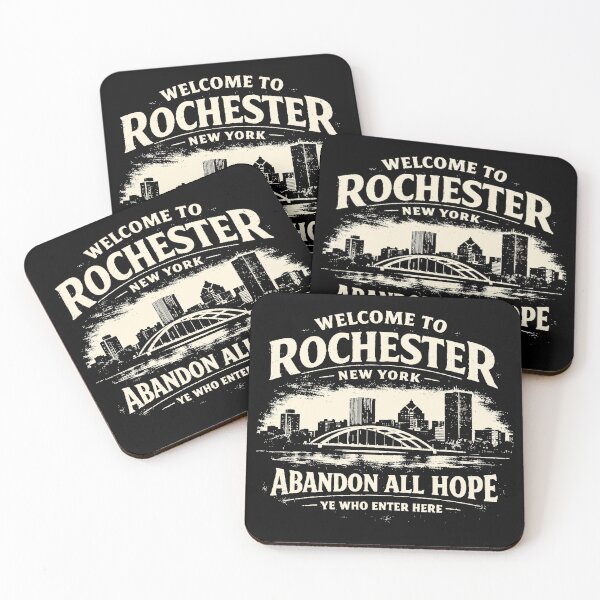 Item preview, Rochester New York - Abandon All Hope designed and sold by Flower City Fallout.