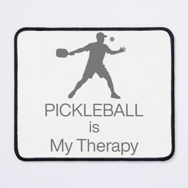 Item preview, Pickleball Is My Therapy Funny Tee For Pickleball Players designed and sold by WearFine.