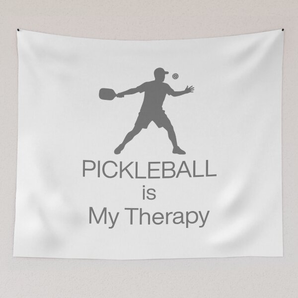 Item preview, Pickleball Is My Therapy Funny Tee For Pickleball Players designed and sold by WearFine.