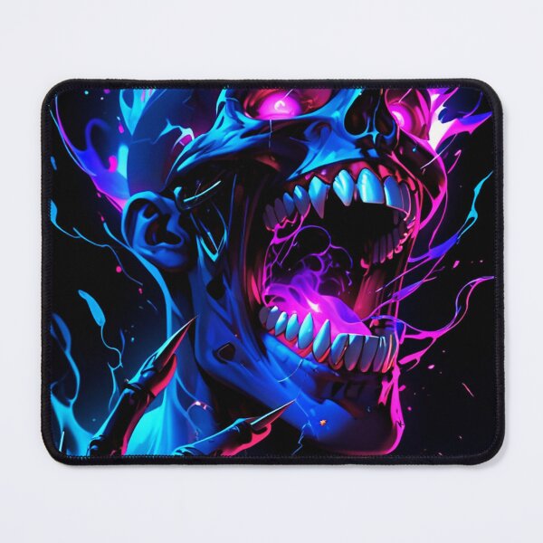 Item preview, Neon Rage Skull designed and sold by IMuDesigner.